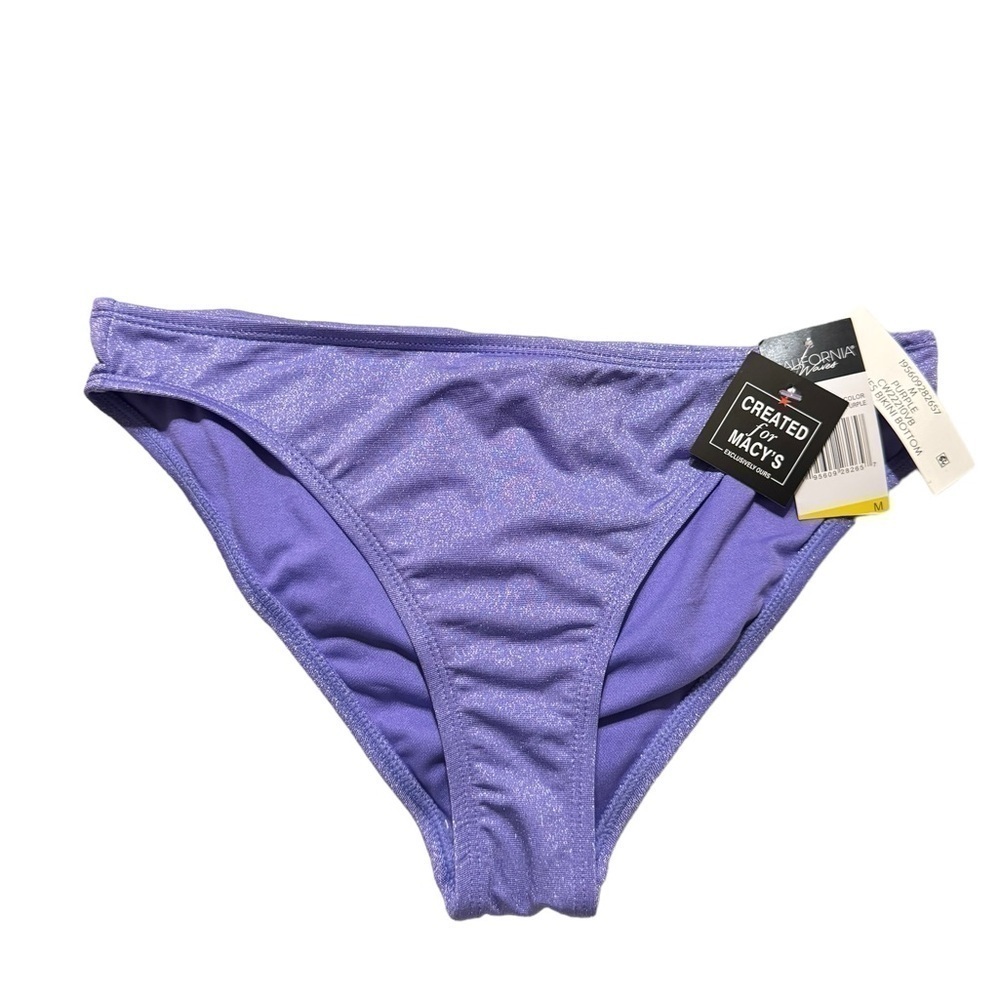 California Waves Bikini Swimsuit Bottoms M